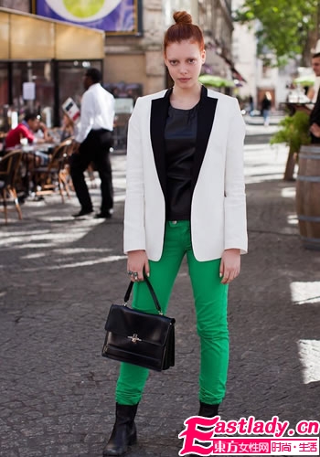 2012春夏時裝展 簡約白色成流行色