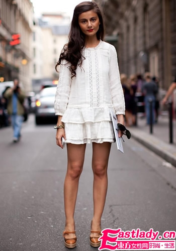 2012春夏時裝展 簡約白色成流行色