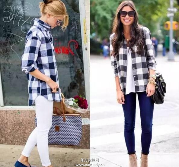 潮人教你格子襯衫怎么搭配最好看