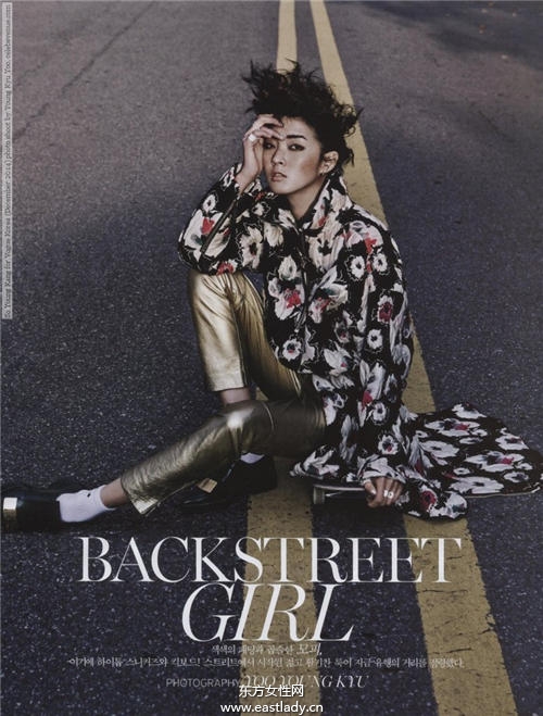 韓國(guó)超模姜素英中性美學(xué)正夯 時(shí)尚圈就愛這味