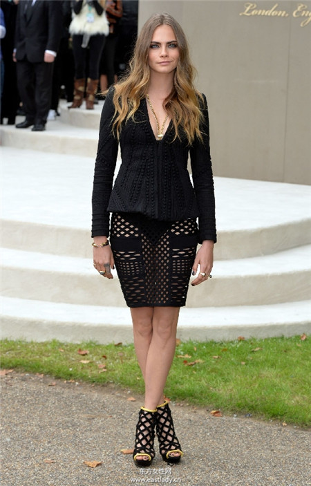 2015倫敦時裝周最酷時尚名人穿衣TOP 7