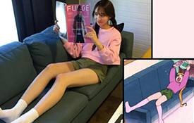 跟漫畫學穿衣 韓網(wǎng)拍美少女戰(zhàn)士穿搭太火爆