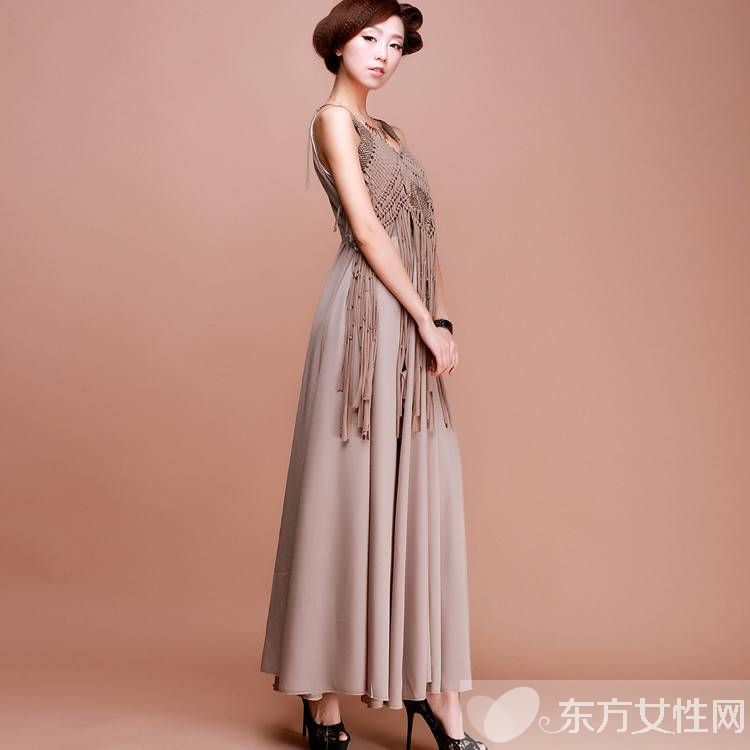 時(shí)尚百搭流蘇連衣裙 怎么穿怎么美的時(shí)尚潮品