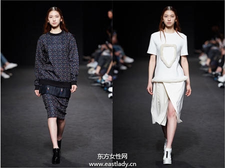 韓骨感絕美超模私服穿搭術(shù) 個性十足