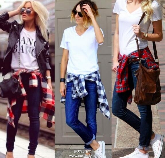 潮人教你格子襯衫怎么搭配最好看