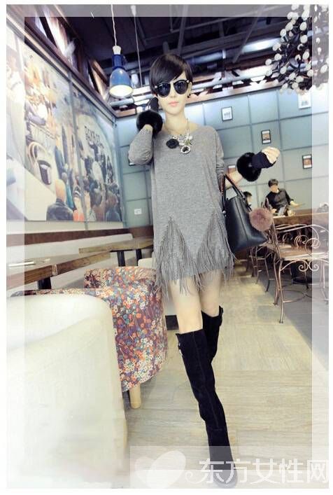 時(shí)尚百搭流蘇連衣裙 怎么穿怎么美的時(shí)尚潮品