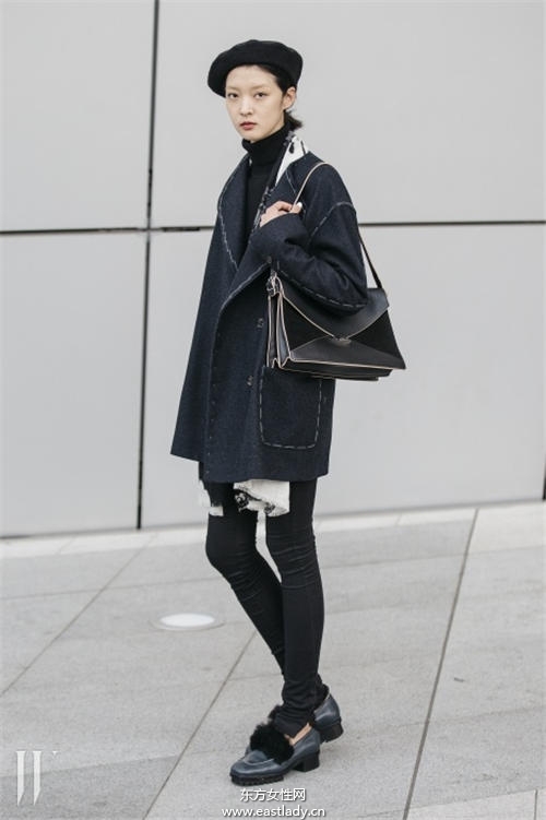 韓國(guó)超模姜素英中性美學(xué)正夯 時(shí)尚圈就愛這味