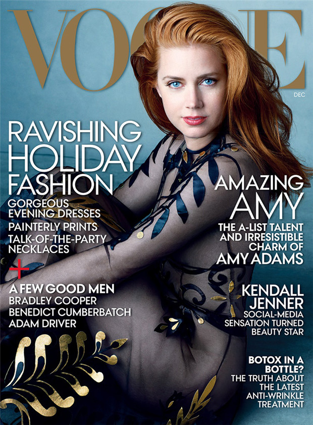 Amy Adams《Vogue》時(shí)尚雜志2014年12月號(hào)