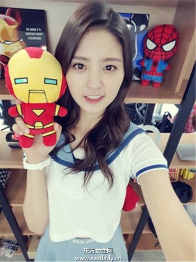 水手服強勢回歸 韓妞模特兒都這樣穿