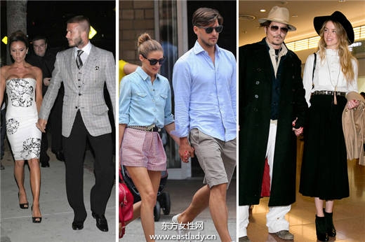 七夕情人節(jié)該怎么穿才好看 跟貝克漢姆夫婦這樣穿