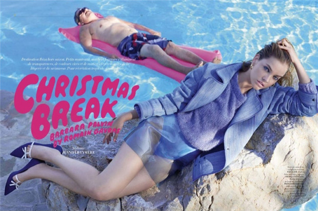 Barbara Palvin《L’Officiel》2014年12月法國版
