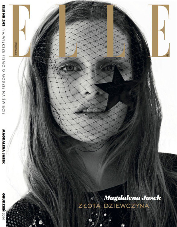 Magdalena Jasek《Elle》2014年12月波蘭版