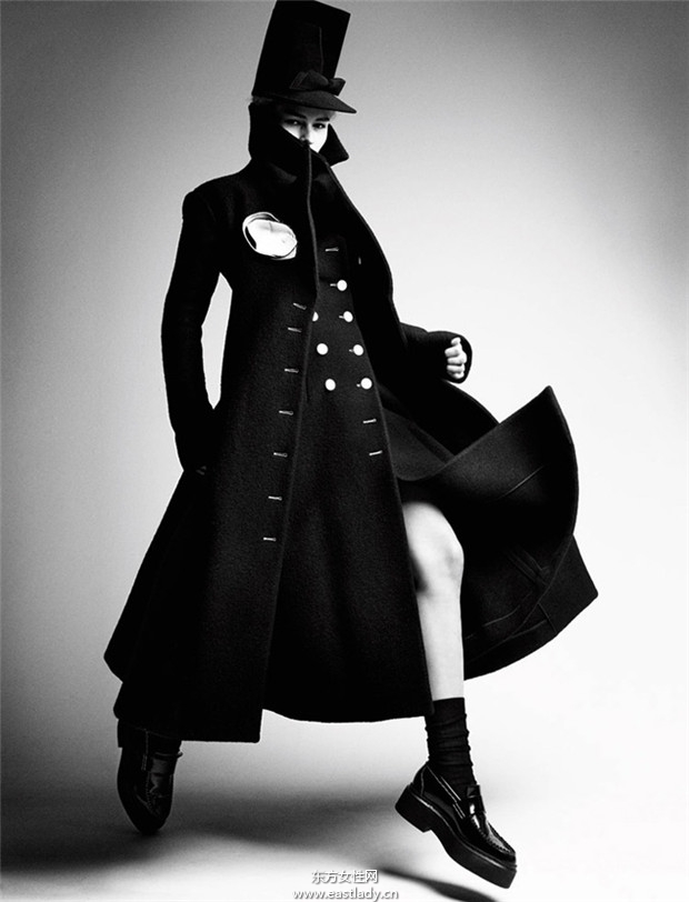 Anna Ewers《Interview》2014年9月號(hào)