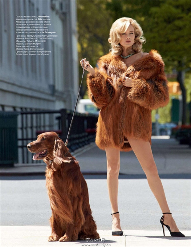 Carolyn Murphy《Tatler》2014年9月俄羅斯版