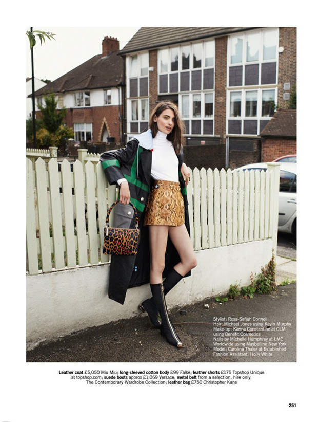 Carolina Thaler《Glamour》2014年12月英國版