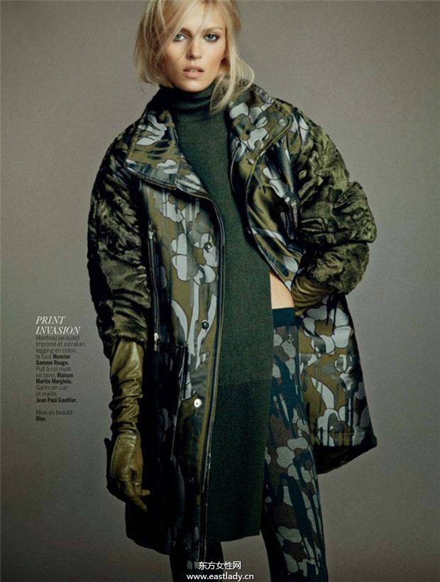 Anja Rubik《L’express Styles》2014年9月號(hào)