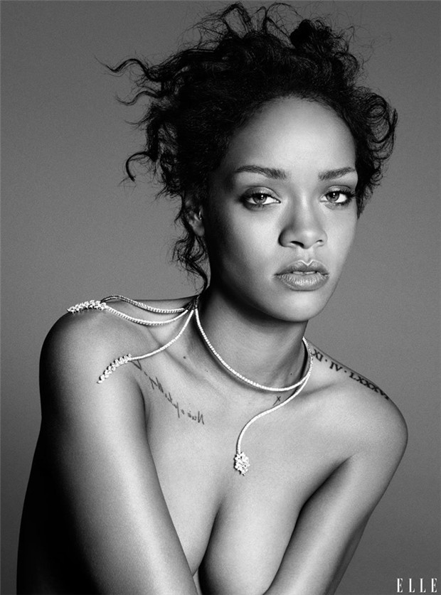 Rihanna《Elle》服裝時尚2014年12月號