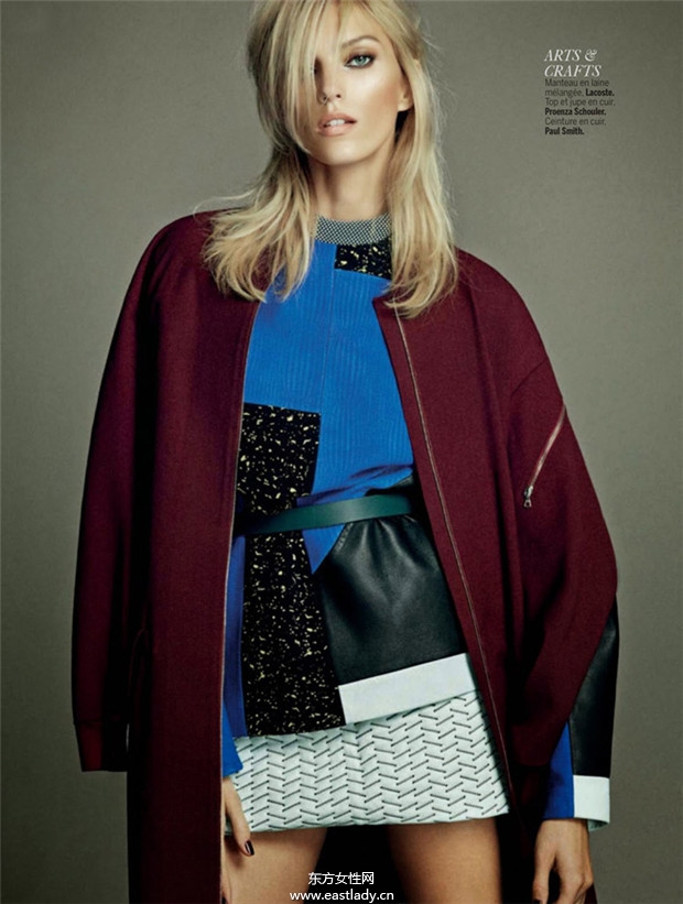 Anja Rubik《L’express Styles》2014年9月號(hào)