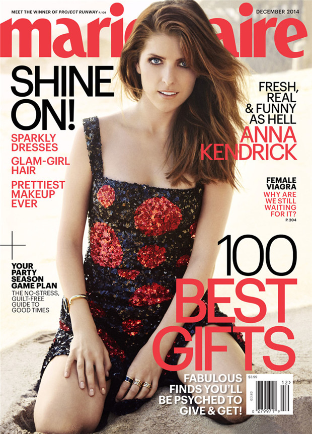 Anna Kendrick《Marie Claire》時尚雜志2014年12月號