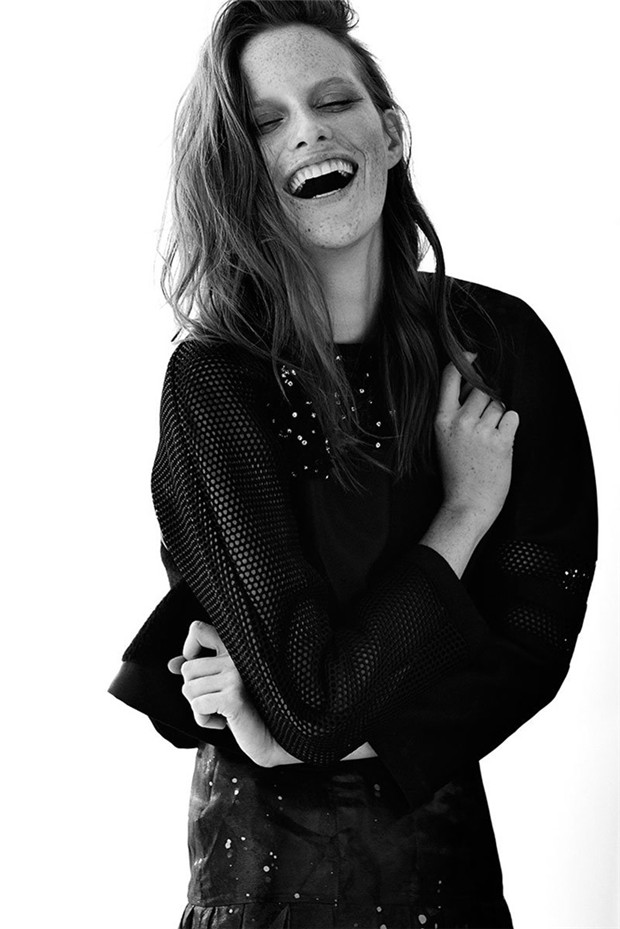 Magdalena Jasek《Elle》2014年12月波蘭版