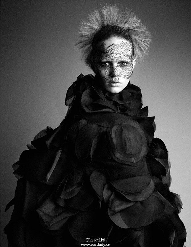 Anna Ewers《Interview》2014年9月號(hào)