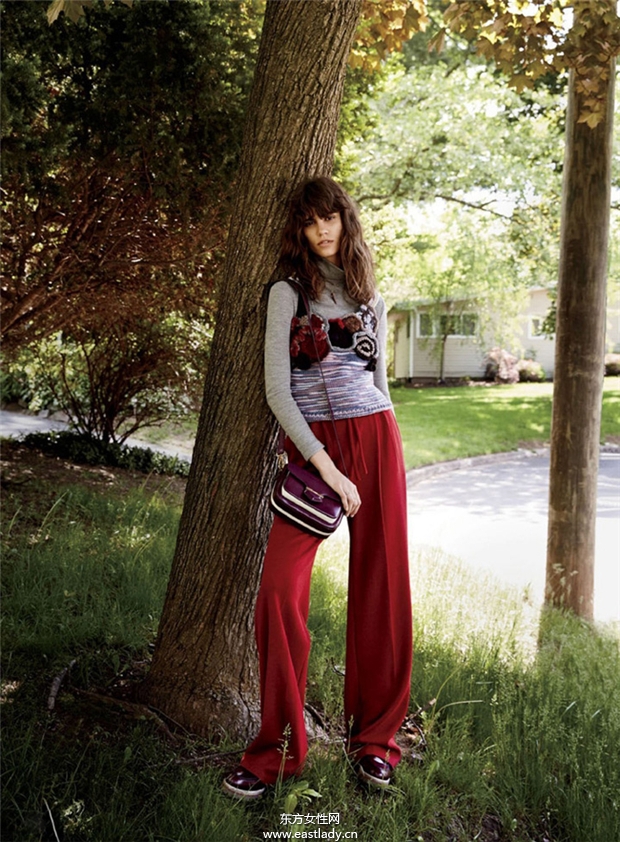 Antonina Petkovic《Elle》2014年9月美國(guó)版