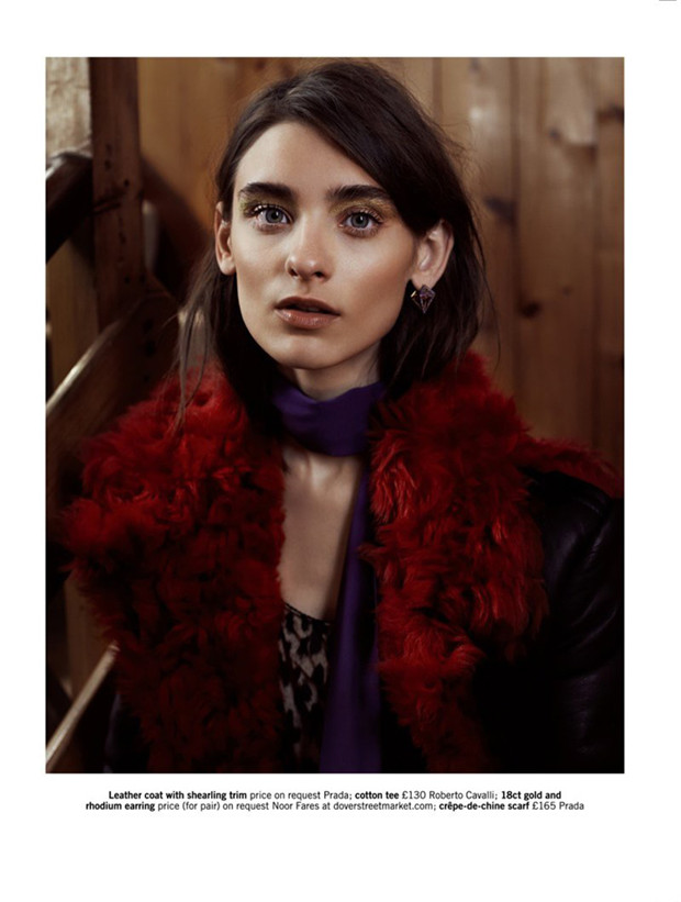 Carolina Thaler《Glamour》2014年12月英國版