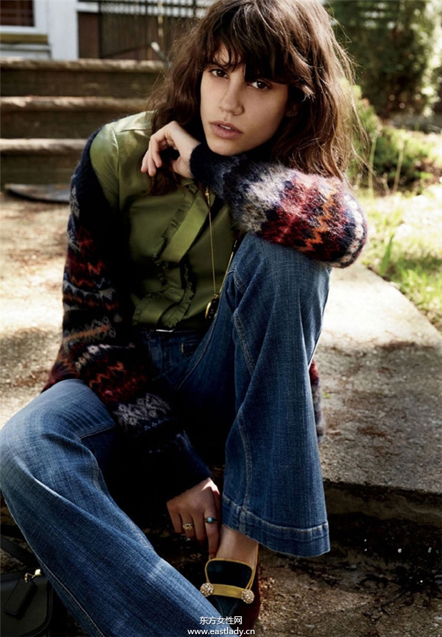 Antonina Petkovic《Elle》2014年9月美國版