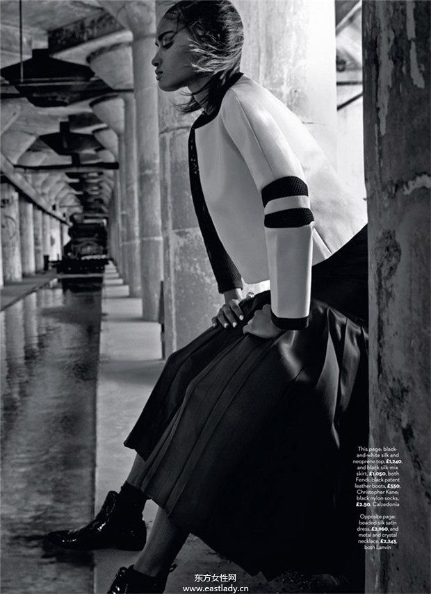 Melodie Monrose《Marie Claire》2014年9月英國版