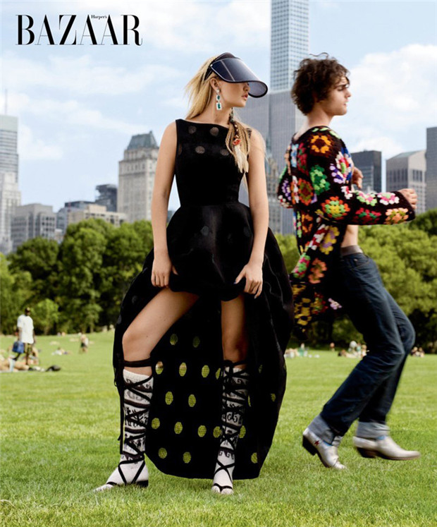 Gigi Hadid《Harper’s Bazaar》2014年12月美國(guó)版