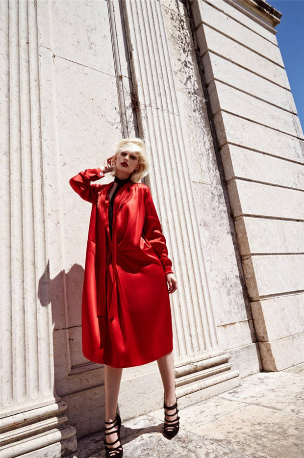 Anna Emilia Seewald《Grazia》2014年11月號德國版