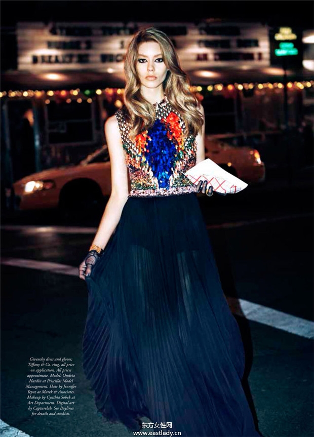 Ondria Hardin《Harper’s Bazaar》2014年澳大利亞版