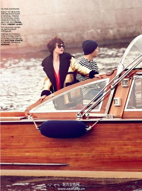 Lindsey Wixson《Vogue》2014年俄羅斯版