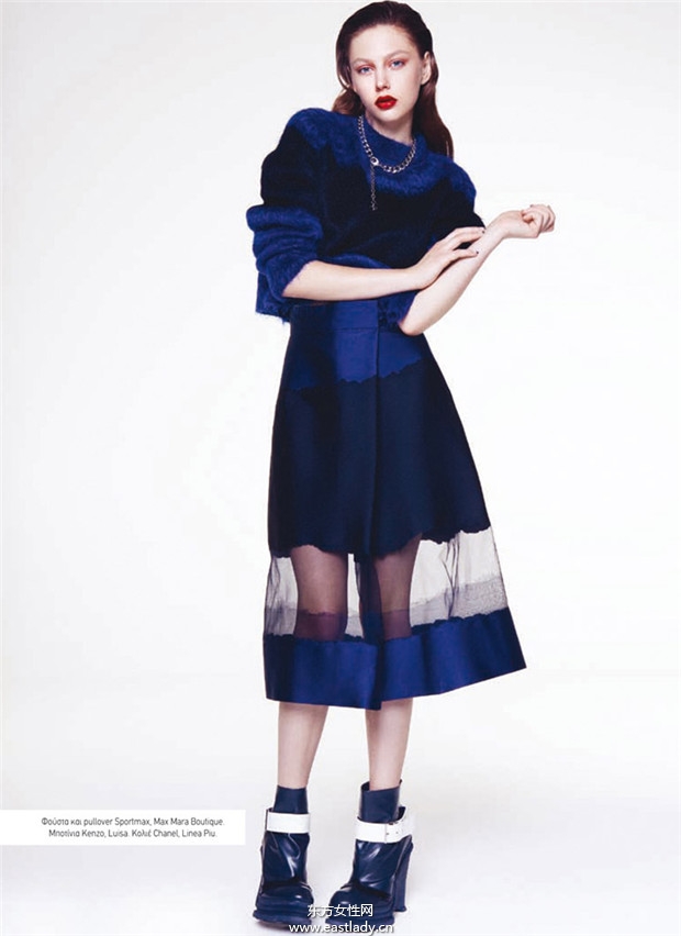 Marta Placzek《L’Officiel Hellas》2014年時(shí)尚大片