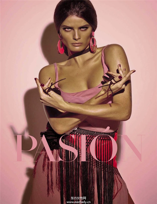 Isabeli Fontana《Vogue》2014年8月意大利版