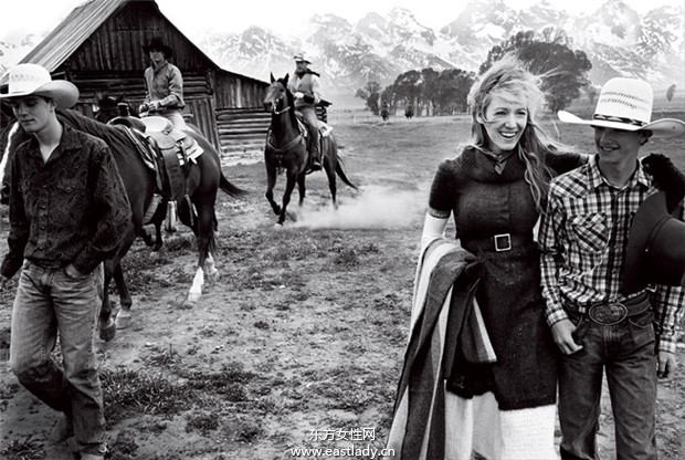 Blake Lively《Vogue》2014年8月美國版