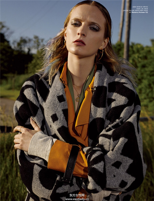 Daria Strokous《W》雜志2014年8月韓國版