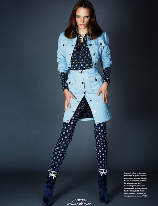 Zuzanna Bijoch《Numero》2014年8月俄羅斯版