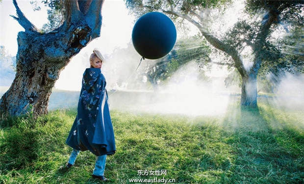 Anja Rubik《Porter》雜志2014年秋季刊