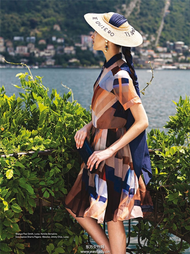 Clarice Vitkauskas《L’Officiel》2014年8月號(hào)希臘版