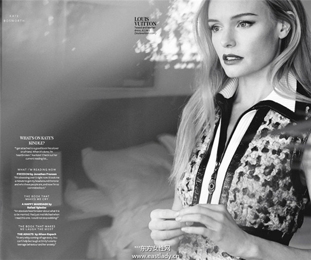 Kate Bosworth《InStyle》2014年9月英國版