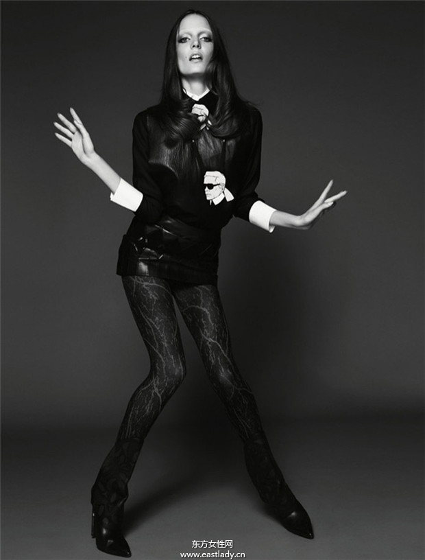 Zuzanna Bijoch《Numero》2014年8月俄羅斯版