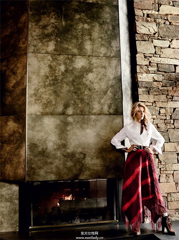 Blake Lively《Vogue》2014年8月美國版