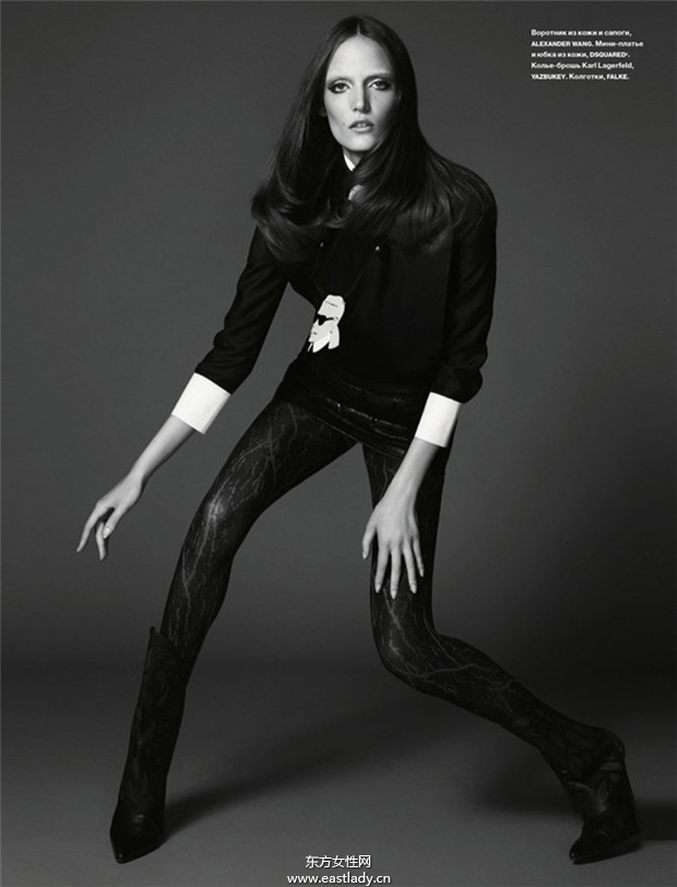 Zuzanna Bijoch《Numero》2014年8月俄羅斯版