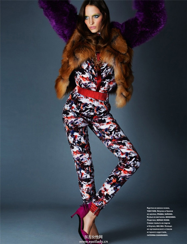 Zuzanna Bijoch《Numero》2014年8月俄羅斯版