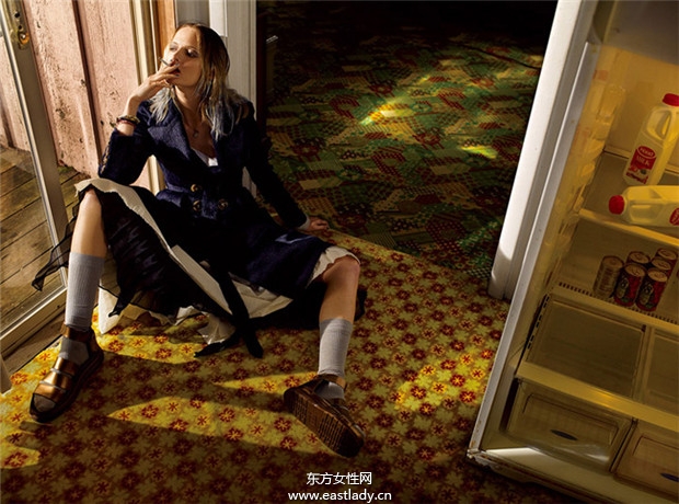 Daria Strokous《W》雜志2014年8月韓國版