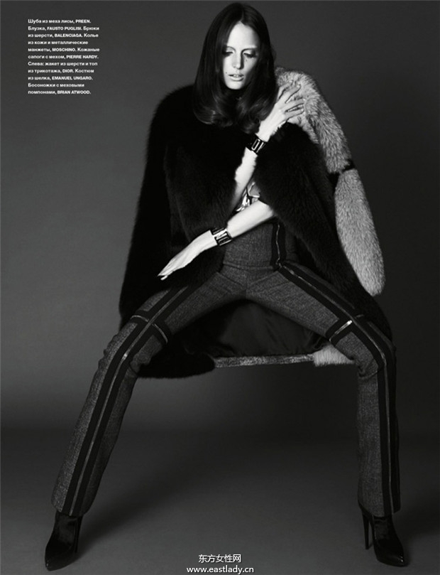 Zuzanna Bijoch《Numero》2014年8月俄羅斯版