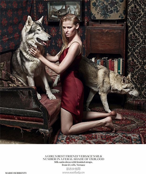 Lara Stone《Vogue》2014年9月英國(guó)版
