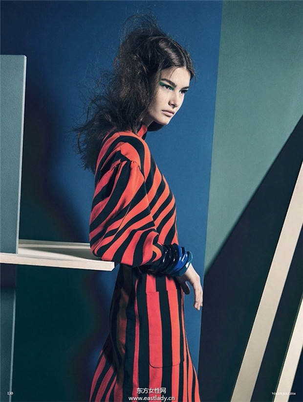 Ophelie Guillermand《Vogue》2014年7月德國(guó)版