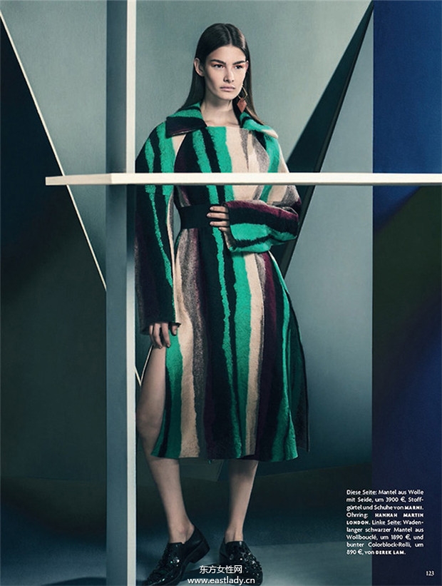 Ophelie Guillermand《Vogue》2014年7月德國版